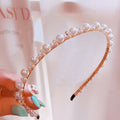 Fashion Luxury Big Pearl Headband Hair Band