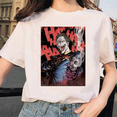 Funny Joker T Shirt women Romeo Tops