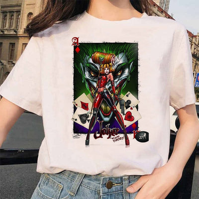 Funny Joker T Shirt women Romeo Tops
