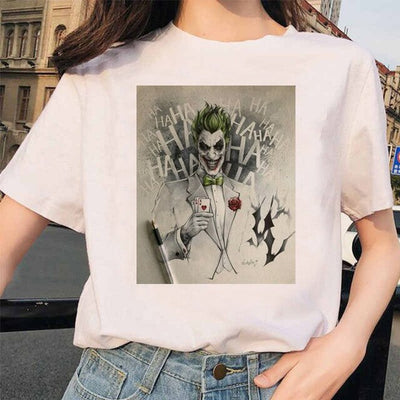Funny Joker T Shirt women Romeo Tops