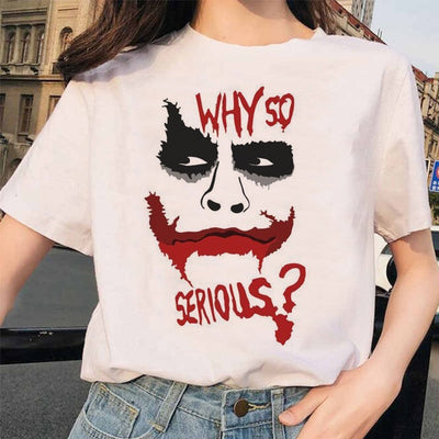 Funny Joker T Shirt women Romeo Tops