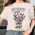 Funny Joker T Shirt women Romeo Tops