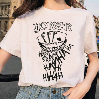 Funny Joker T Shirt women Romeo Tops