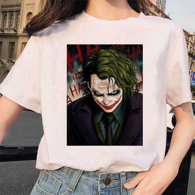 Funny Joker T Shirt women Romeo Tops