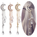 Fashion Elegant Women Lady Moon Rhinestone