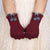 Women Fluffy Winter Warm Full Finger Hand Gloves