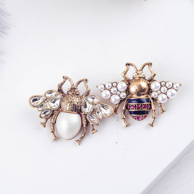 Tendency Fashion Imitation Pearls Red/White
