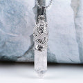 Ainbow Natural Stone Copper Wire Pendant Necklace