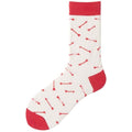 Fashion Happy Socks Women milk Food painting