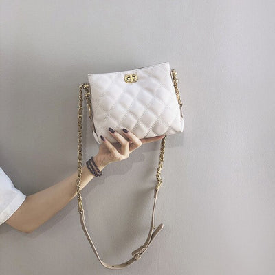 Black Small Women Messenger Handbag Purses