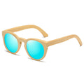 Natural Bamboo Sunglasses Women Polarized