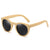 Natural Bamboo Sunglasses Women Polarized