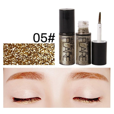 Shiny Eye Liners Cosmetics for Women Silver Rose