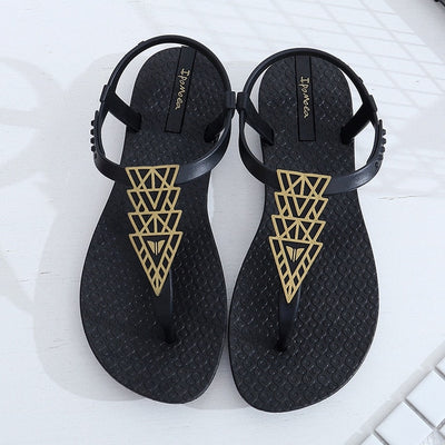 Shoes Net red sandals female flat with bohemian