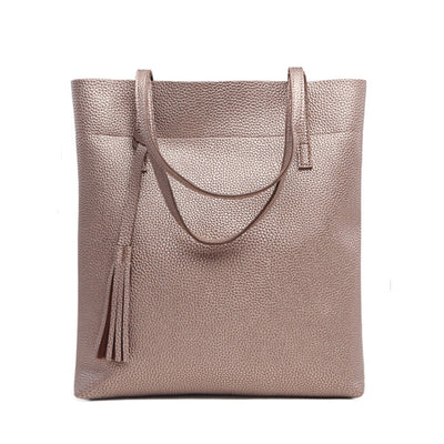 Soft Leather Handbag Women Shoulder Bag