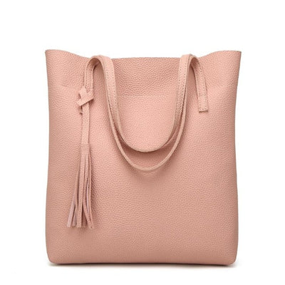 Soft Leather Handbag Women Shoulder Bag