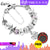Fashion Silver Charms Bracelet Bangle For Women