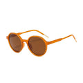 Wood Sunglasses women Round bamboo Mirror