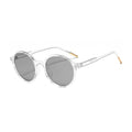 Wood Sunglasses women Round bamboo Mirror
