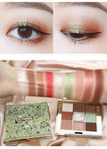 Eyeshadow Palette 9 colors Matte Glitter