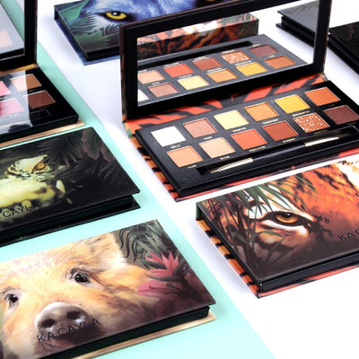 Eyeshadow Makeup Nude Beauty Set Orange