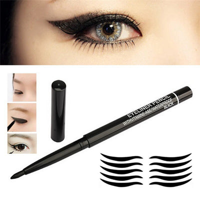 Black Long Lasting Eye Liner Pencil Waterproof