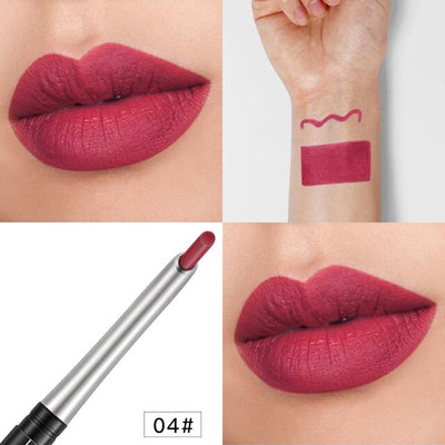 Professional Matte Lipstick Lip Liner Pencil Set