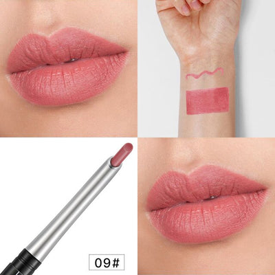 Professional Matte Lipstick Lip Liner Pencil Set