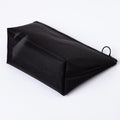 Transparent Makeup Bag Black Mesh Storage