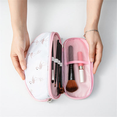 Travel Makeup Bag Brush Organizer Portable