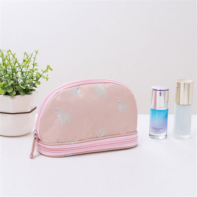 Travel Makeup Bag Brush Organizer Portable