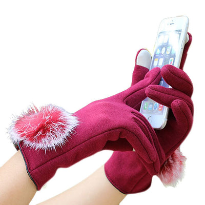 Gloves Winter Warm Women soft and comfortable