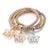 Austrian Rhinestones Gold Color Tree of Life