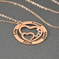 Personalized Name Necklace with Birthstone