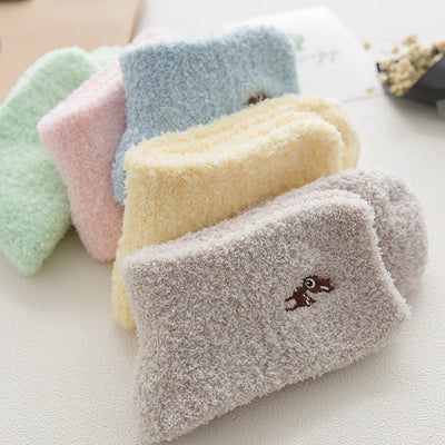Embroidery CAT Deer Thickening women cotton