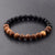 Natural Wood Beads Bracelets Men Black