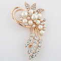 Brooches Pins Vintage Style Imitation Pearl