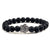 Natural Matte Black Lava Volcanic Stone Paw