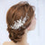Headpiece Bridal Silver Hair Comb Piece Pearls