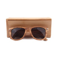 Original Round Bamboo Wood Sun glasses box