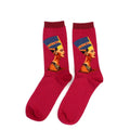 Famous Oil Painting Series Men Socks Funny
