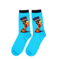 Famous Oil Painting Series Men Socks Funny