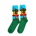 Famous Oil Painting Series Men Socks Funny