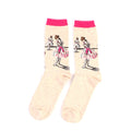 Famous Oil Painting Series Men Socks Funny
