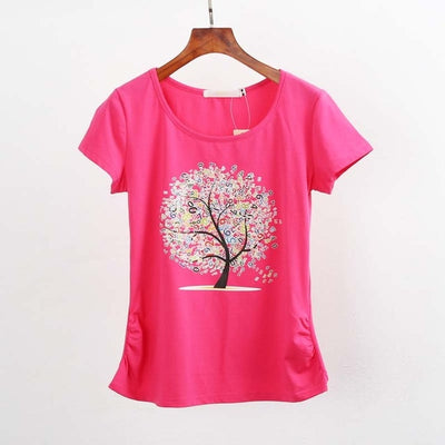 T-shirt female casual shirts t shirt women clothes