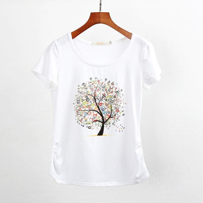 T-shirt female casual shirts t shirt women clothes