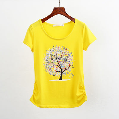 T-shirt female casual shirts t shirt women clothes