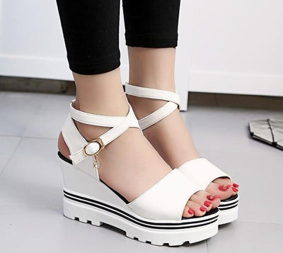 Sandals wild simple shoes shook with students