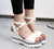 Sandals wild simple shoes shook with students