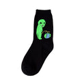 Fashion Unisex Cartoon Cat Art Funny Alien